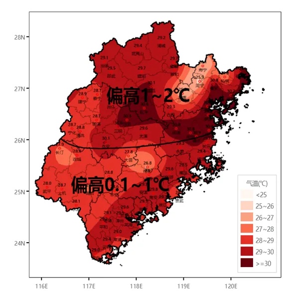 局部可达40℃！福建“热力”升级！这几天高温最强！