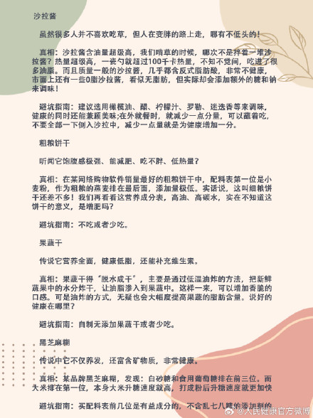 减脂期这六种食物一定要避雷 减脂期这六种食物一定要避雷