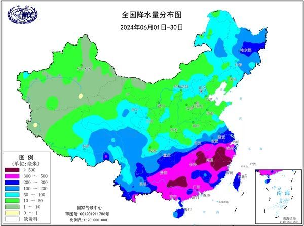 6月南方下了多少雨？大数据告诉你暴雨是否越来越多