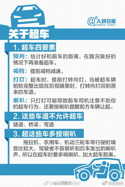 开车必备！老司机总结的37条驾驶技巧