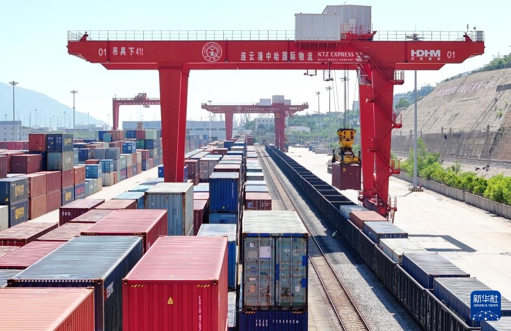 共建“一带一路”合作成果——中哈（连云港）物流合作基地让哈萨克斯坦离海不再远