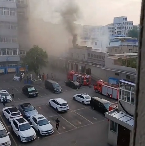 河南开封市中心医院突发火情？应急：系食堂油锅起火