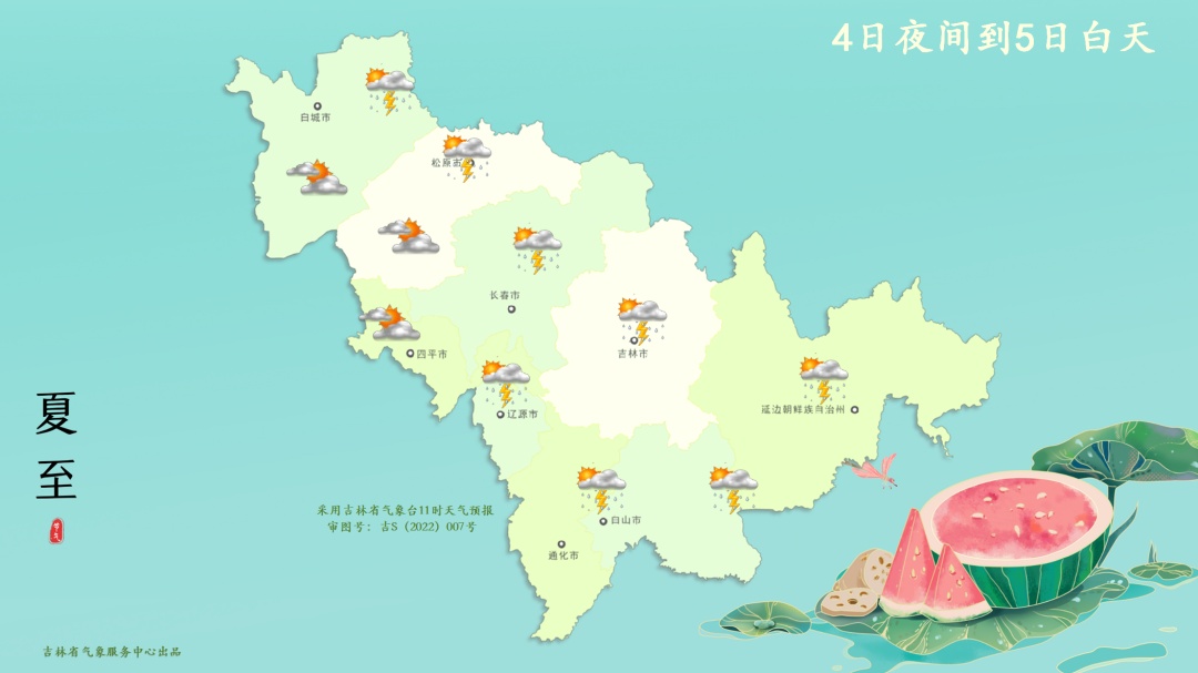 中到大雨、暴雨！未来几天，吉林省这些地方仍有降雨