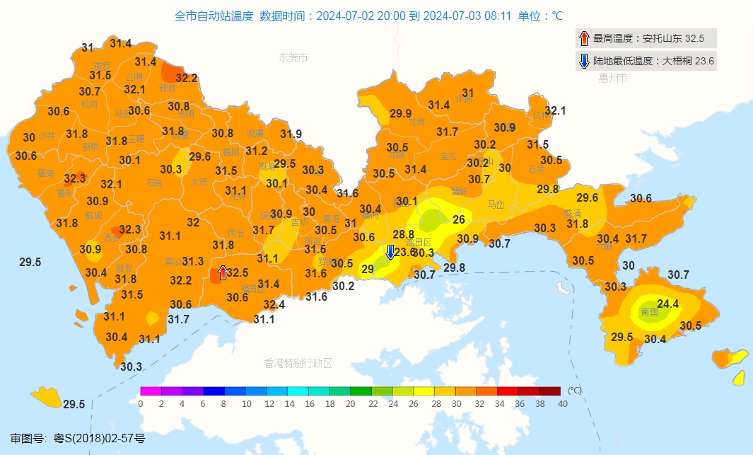 超35℃！深圳高温黄色预警信号生效中，预计将持续……