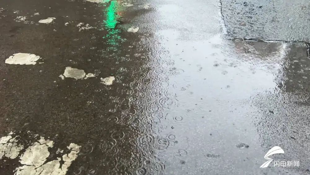 山东5市出现中雨，潍坊和半岛地区局部今天仍有暴雨，未来一周我省降雨频繁