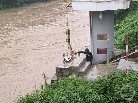 重庆7区县出现暴雨 24条中小河流涨水