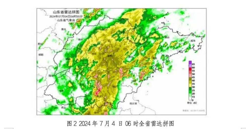 山东5市出现中雨，潍坊和半岛地区局部今天仍有暴雨，未来一周我省降雨频繁
