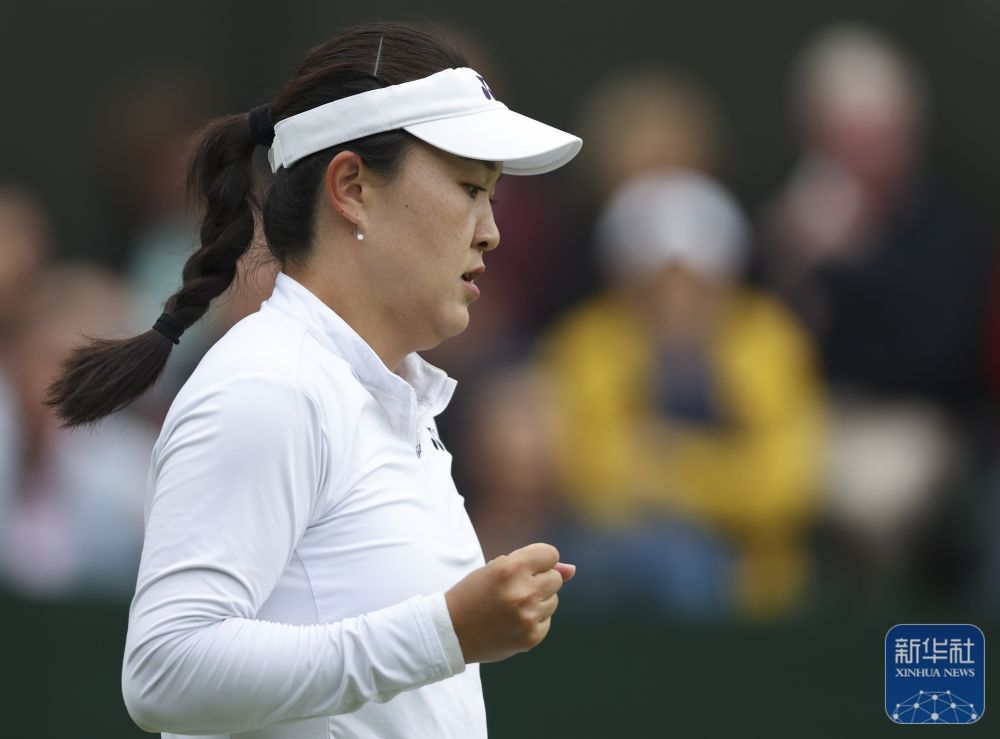 温网|朱琳晋级第三轮 温网|朱琳晋级第三轮