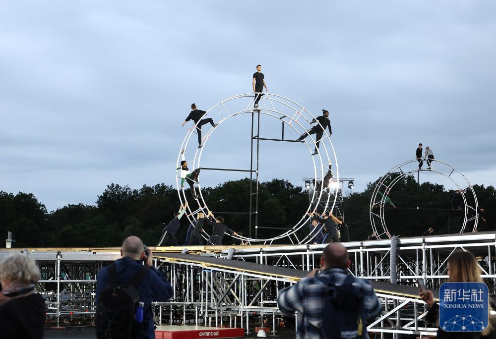 探访巴黎奥运会闭幕式彩排