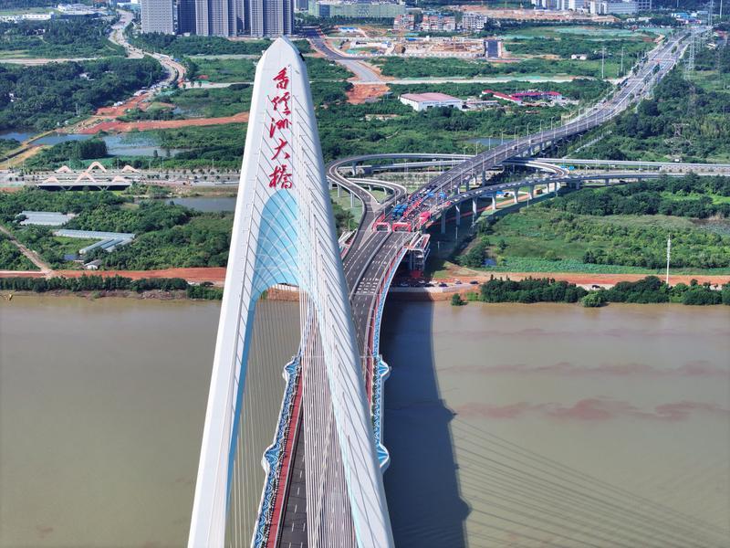 长沙香炉洲大桥正式通车 长沙香炉洲大桥正式通车