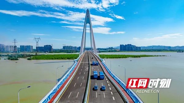 香炉洲大桥正式通车！连创湘江流域多个“第一”！