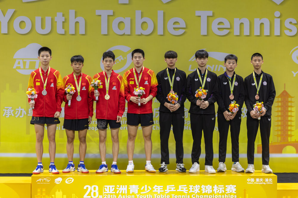 亚洲青少年乒乓球锦标赛U19双打赛况