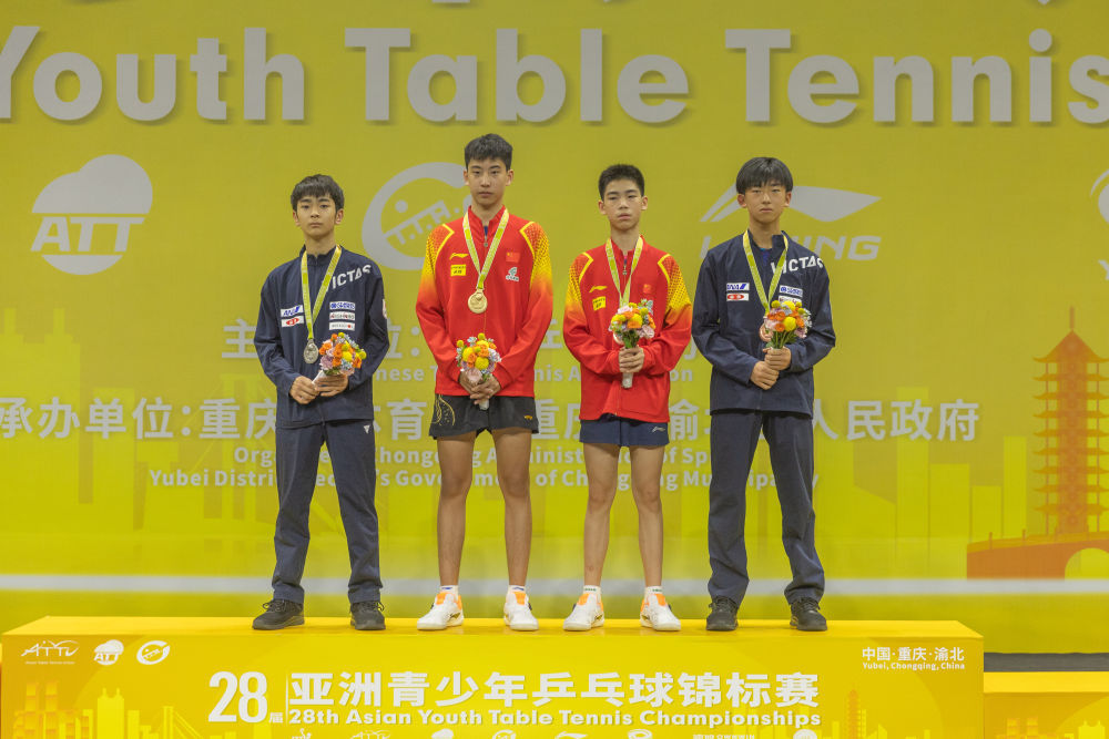 乒乓球丨亚洲青少年锦标赛:李和宸夺得U15男单冠军 乒乓球丨亚洲青少年锦标赛:李和宸夺得U15男单冠军