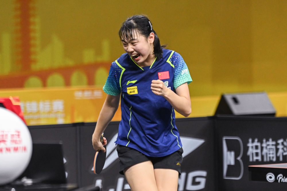 乒乓球丨亚洲青少年锦标赛：胡一获U15女单冠军