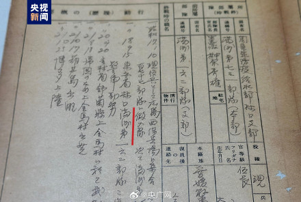 首次公开！731部队最大支队人员档案披露