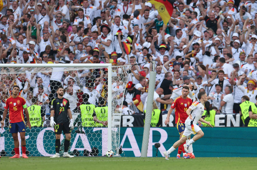 欧锦赛 | 西班牙加时“绝杀”德国晋级四强