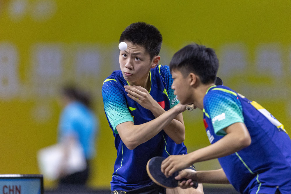 亚洲青少年乒乓球锦标赛U19双打赛况