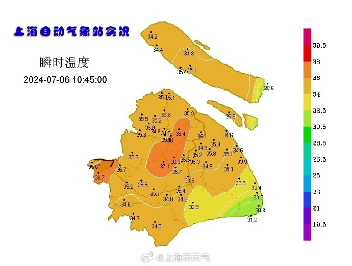 上海今天直逼39℃！入伏有消息了？这些室内场所“火辣辣”，市民直呼吃不消