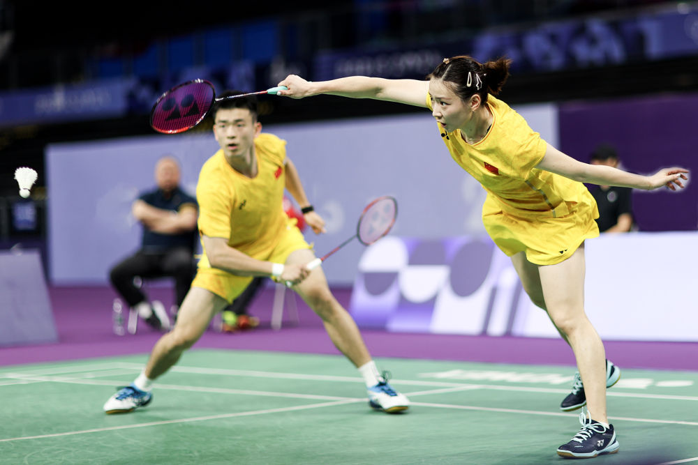 巴黎奥运会 | 全方位模拟练兵 国羽举行内部对抗赛