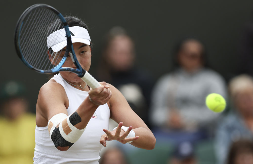 王欣瑜首进温网16强 王欣瑜首进温网16强