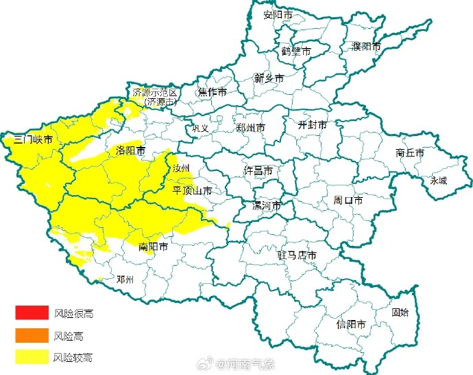 注意！商丘不排除出现龙卷风！河南发布暴雨蓝色预警，12市有暴雨，局地大暴雨