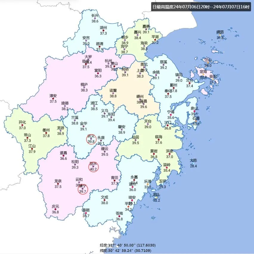 最高40.3℃，热疯了！这些地方居然连续57个小时超过30℃