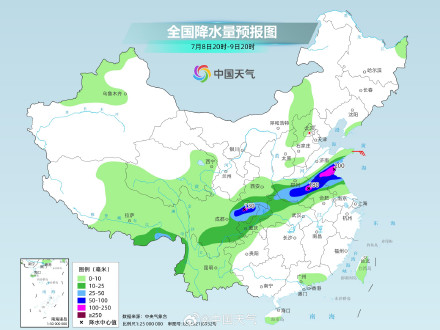 下周副热带高压位置将再次变化!近期多雨的黄淮等地雨会少吗? 下周副热带高压位置将再次变化!近期多雨的黄淮等地雨会少吗?