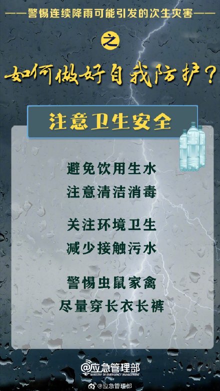 连续降雨引发次生灾害怎么办？