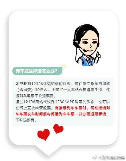 7月8日重庆这些火车车次停运 7月8日重庆这些火车车次停运