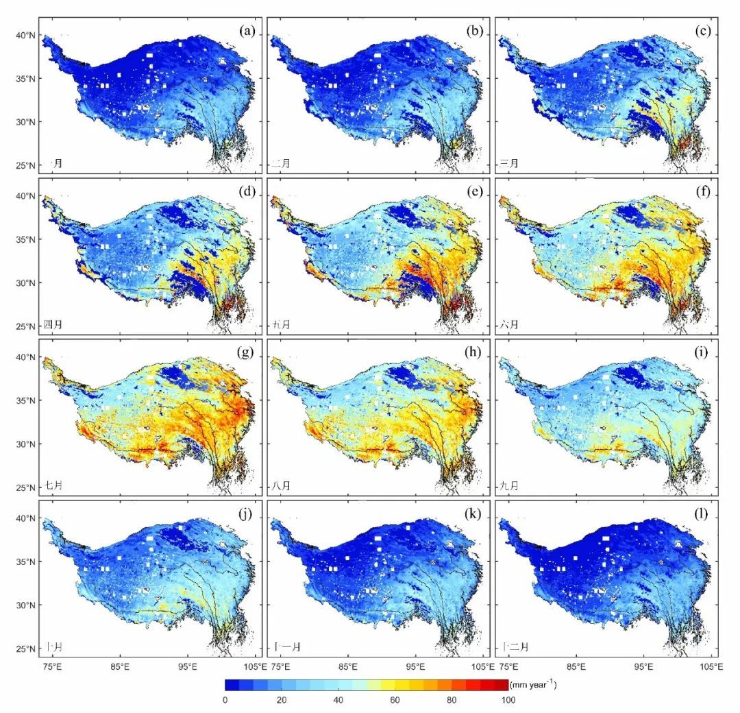 研究发现：近40年，青藏高原年均蒸散发量达9300亿吨！