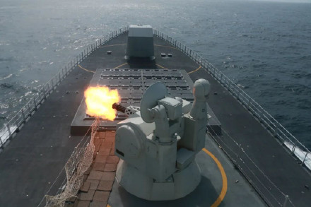 好燃!看万吨大驱练兵现场 好燃!看万吨大驱练兵现场