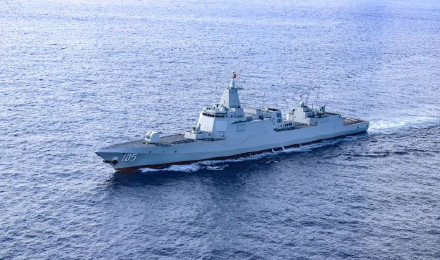 好燃!看万吨大驱练兵现场 好燃!看万吨大驱练兵现场