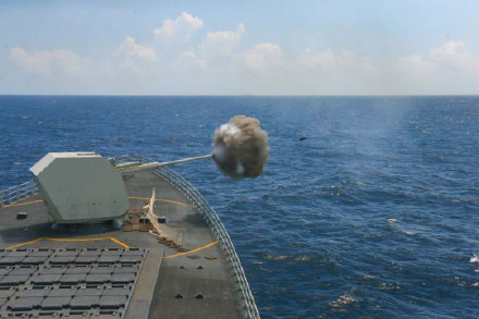 好燃!看万吨大驱练兵现场 好燃!看万吨大驱练兵现场