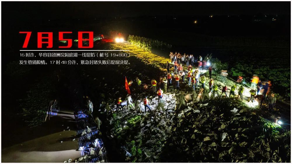 226→0，洞庭湖大堤决口合龙