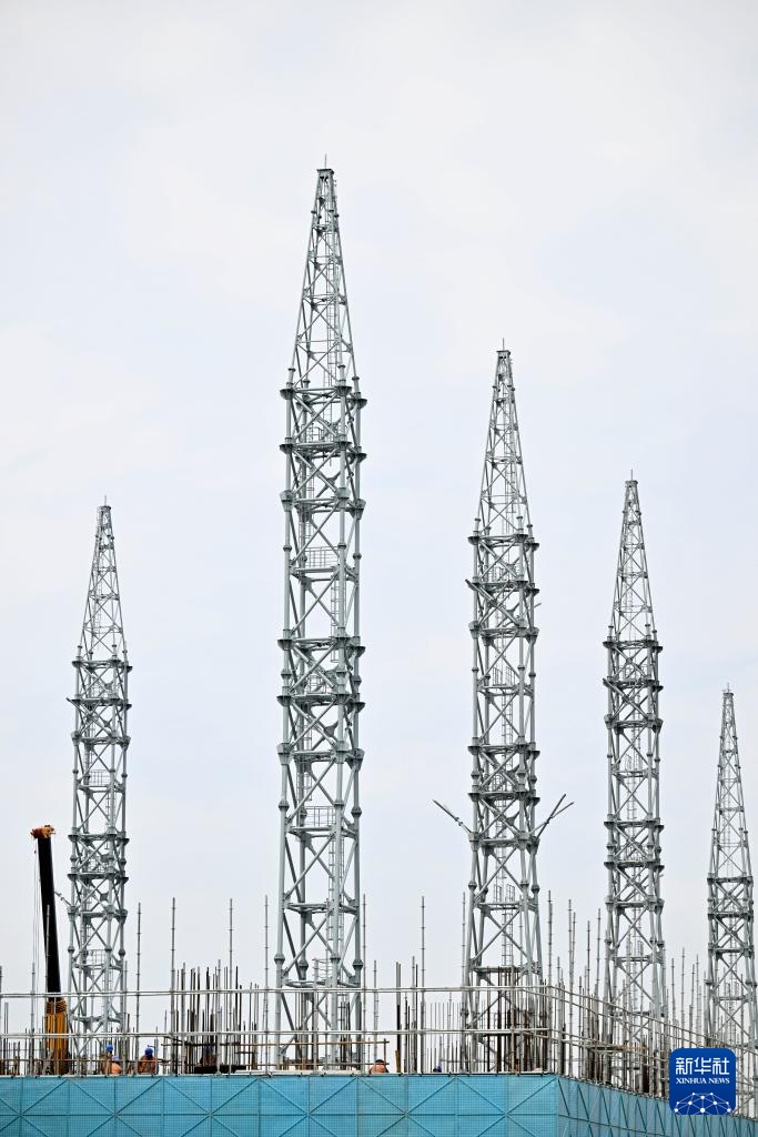 “宁电入湘” 架起空中电力绿色“高速路”