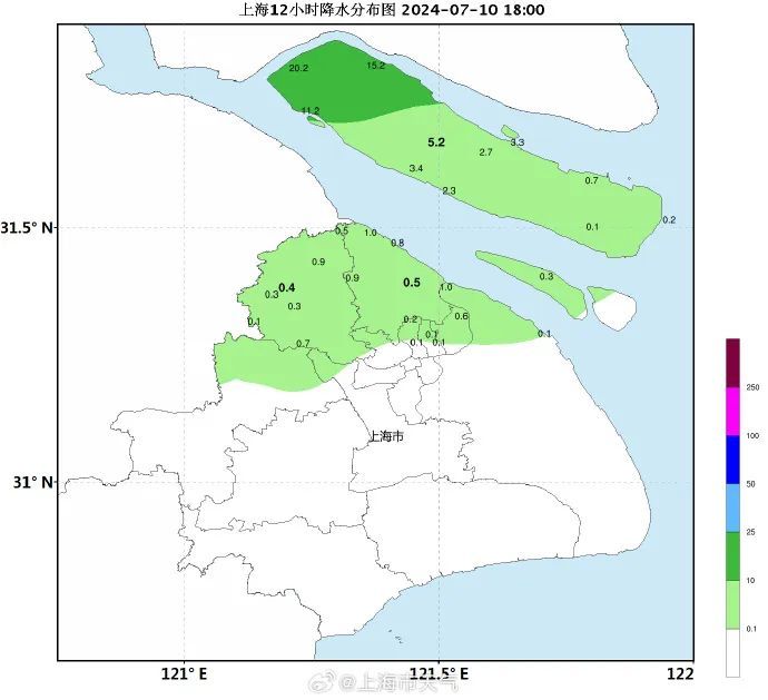 上海说好的暴雨去哪了?就在今天下半夜至明天中午! 上海说好的暴雨去哪了?就在今天下半夜至明天中午!