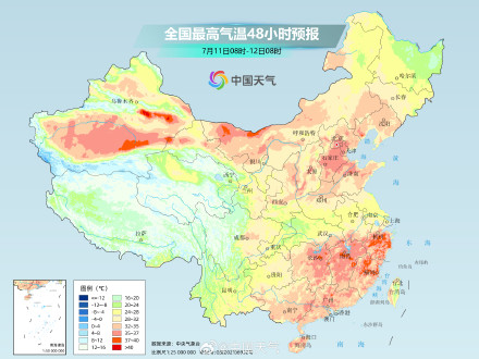 四川盆地至淮河流域需警惕暴雨致灾 江西福建等地高温持续发力