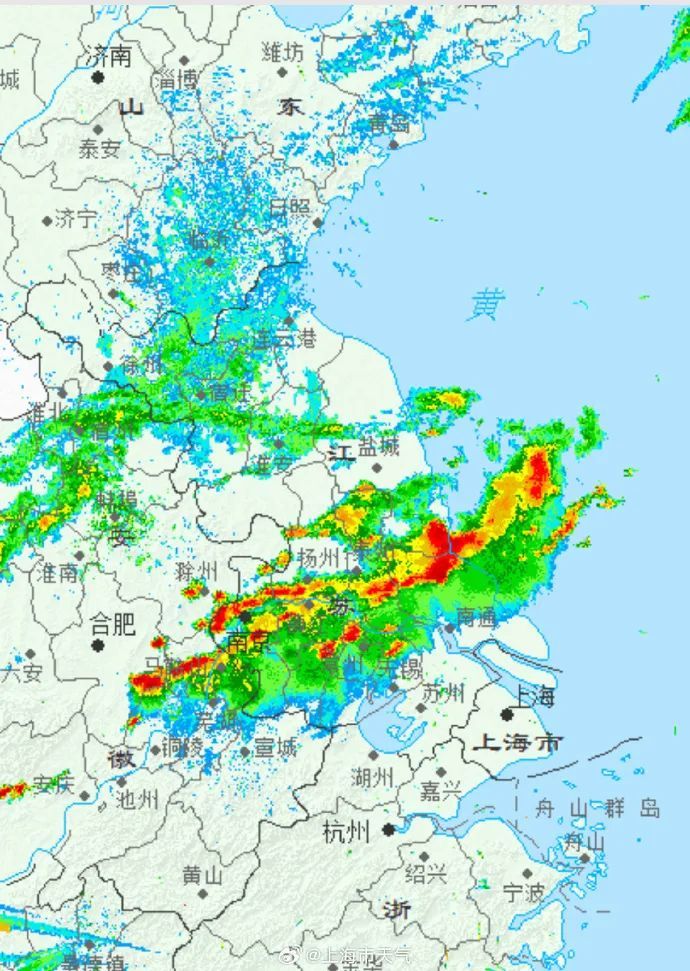 上海说好的暴雨去哪了?就在今天下半夜至明天中午! 上海说好的暴雨去哪了?就在今天下半夜至明天中午!