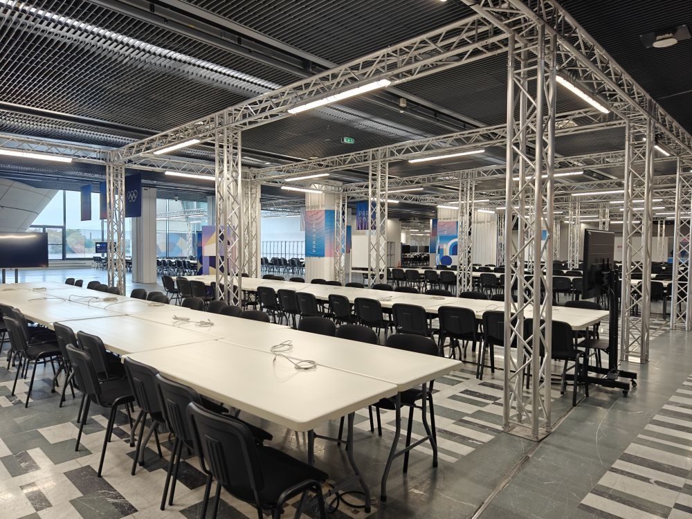 巴黎奥运会主媒体中心开放 巴黎奥运会主媒体中心开放