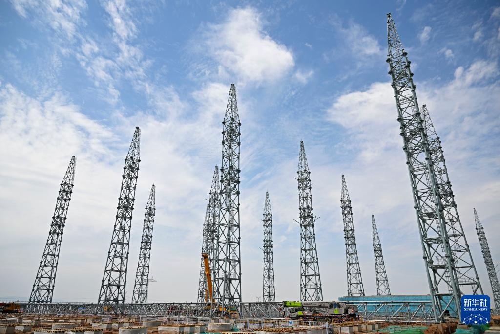 “宁电入湘” 架起空中电力绿色“高速路”