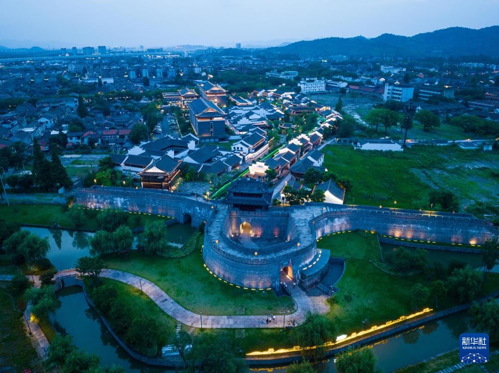 古韵今风交映的宁波慈城古县城 古韵今风交映的宁波慈城古县城