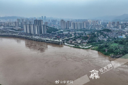 “嘉陵江2024年第1号洪水”在渠江形成