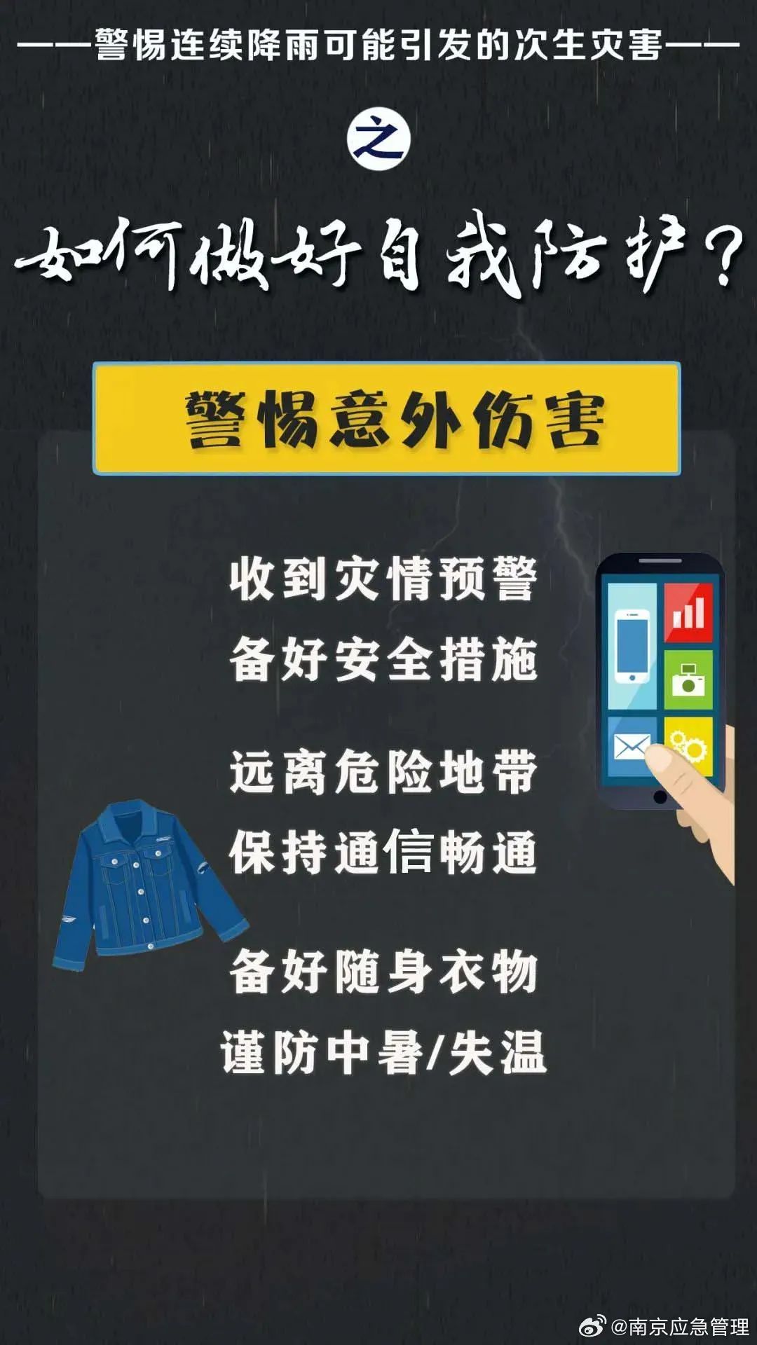 升级发布黄色预警！南京这些地区要注意