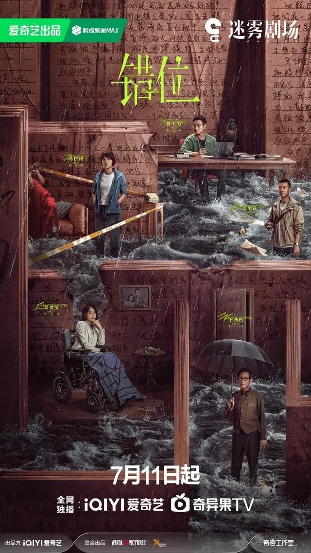 15集悬疑剧《错位》开播，马伊琍首演女警、佟大为挑战“斯文败类”~