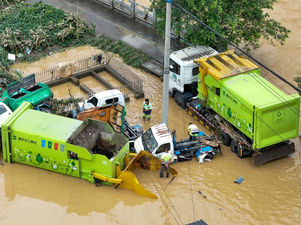 全力以赴、积极应对——直击重庆极端强降雨救灾现场