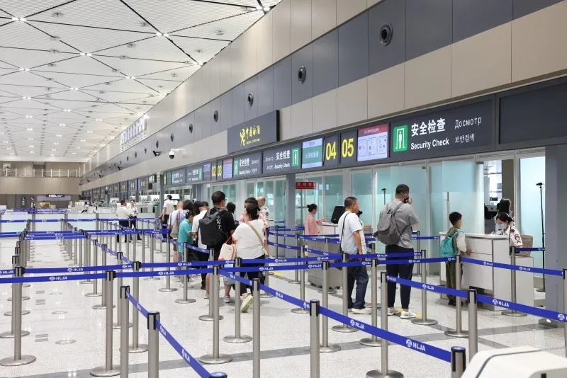 好消息！哈尔滨太平国际机场T1航站楼国际区正式投入使用
