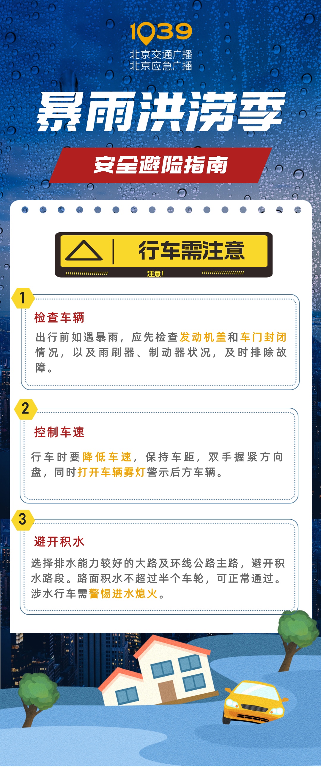 北京暴雨+雷电+大风+山洪+地质灾害+城市内涝多预警齐发！已启动全市防汛、防洪应急响应！