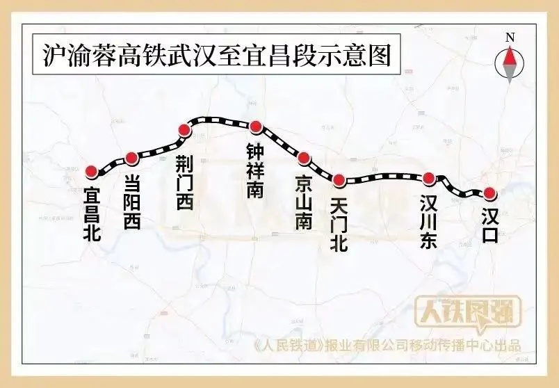 湖北两条高铁有新进展! 湖北两条高铁有新进展!