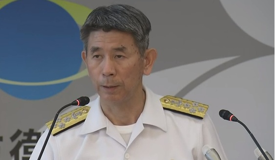 日本海上自卫队最高长官将辞职 日本海上自卫队最高长官将辞职