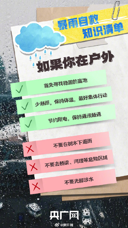 遇到暴雨如何应对? 遇到暴雨如何应对?